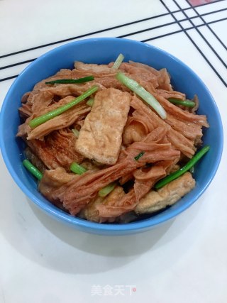 腐竹焖豆腐的做法步骤：9