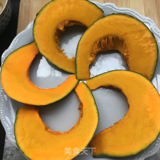 蜜汁蒸南瓜的做法步骤：3