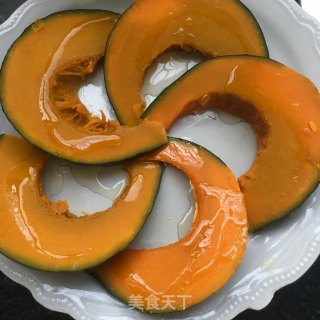 蜜汁蒸南瓜的做法步骤：8