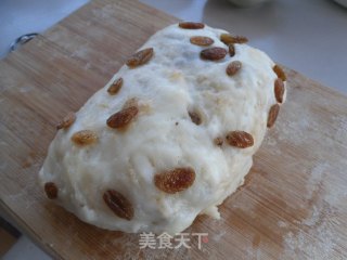 葡萄干糯米糕的做法步骤：10