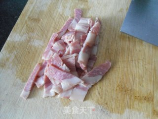 培根烧菜豆的做法步骤：3