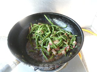 培根烧菜豆的做法步骤：11