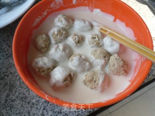 茄汁丸子的做法步骤：4