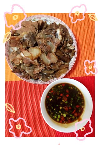 白切牛肉的做法步骤：13