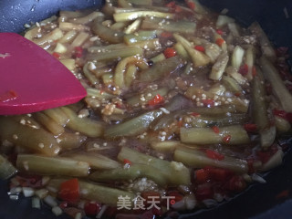 蚝油烧茄子的做法步骤：9