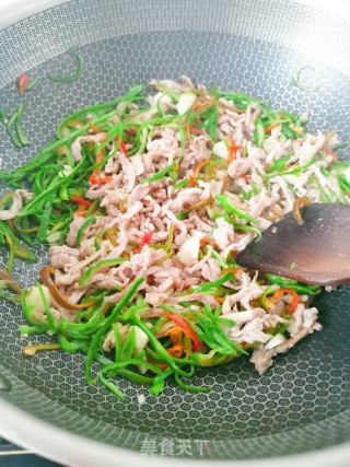 炒肉丝的做法步骤：8