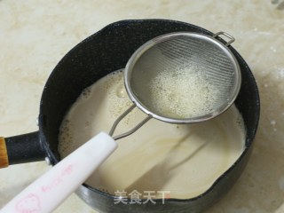 珍珠奶茶流心蛋糕的做法步骤：7