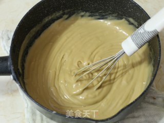 珍珠奶茶流心蛋糕的做法步骤：8