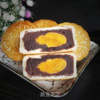 广式蛋黄月饼的做法步骤：34