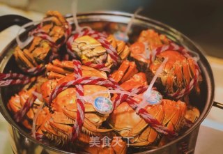 清蒸大闸蟹的做法步骤：3