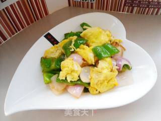 洋葱炒鸡蛋的做法步骤：12