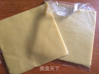 豆沙夹心酥(月饼馅消耗)的做法步骤：7