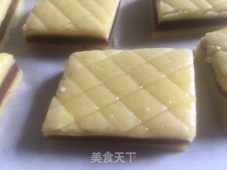 豆沙夹心酥(月饼馅消耗)的做法步骤：12