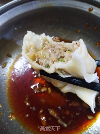 酸菜猪肉馅水饺的做法步骤：7