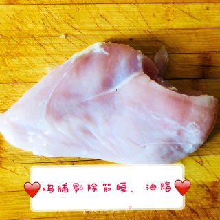 芙蓉鸡丝的做法步骤：1