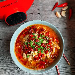 水煮肉片的做法步骤：11
