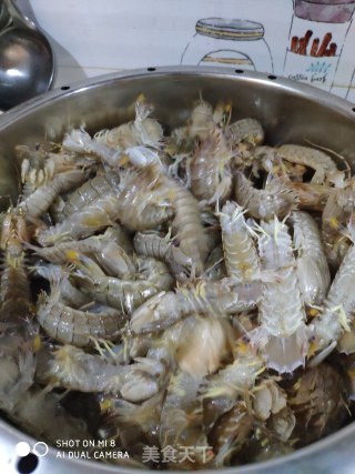 椒盐虾爬子的做法步骤：2