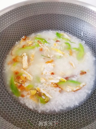 丝瓜鸡蛋泡饭的做法步骤：10