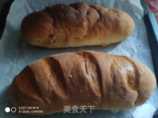坚果面包的做法步骤：9