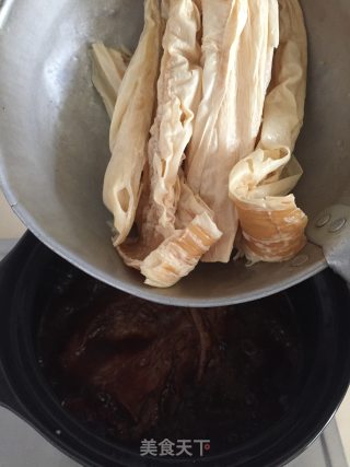 茶香卤腐竹的做法步骤：5