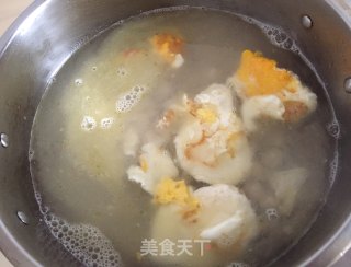 丝瓜鲜贝蛋汤的做法步骤：7