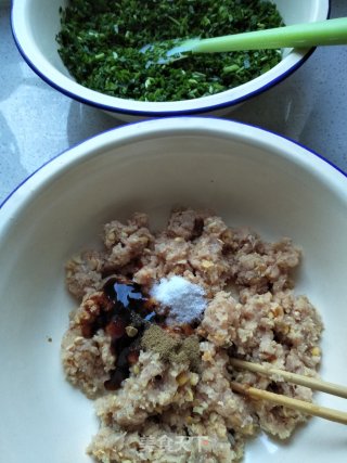 虾仁玉米粒水饺的做法步骤：7