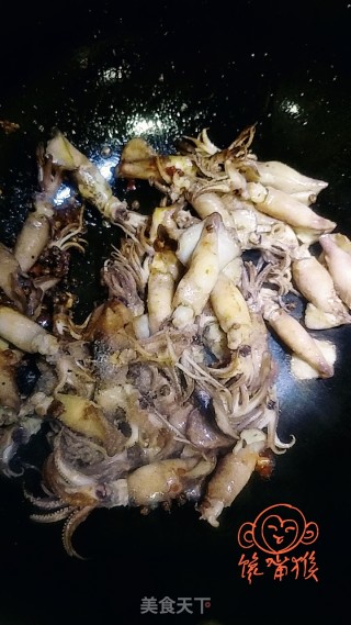 干煸麻辣籽乌的做法步骤：8