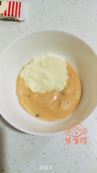 鲜果沙律虾球的做法步骤：5