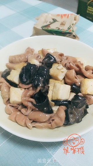 肥肠烧豆腐的做法步骤：10
