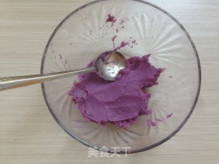 紫山药小馒头的做法步骤：2
