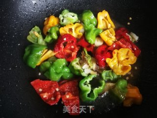 皱皮椒炒鸡蛋的做法步骤：10