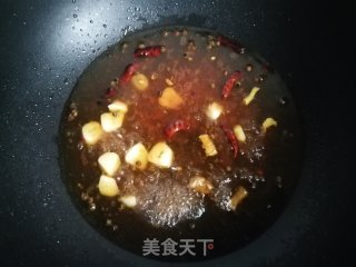 油麦菜烧豆腐皮的做法步骤：6