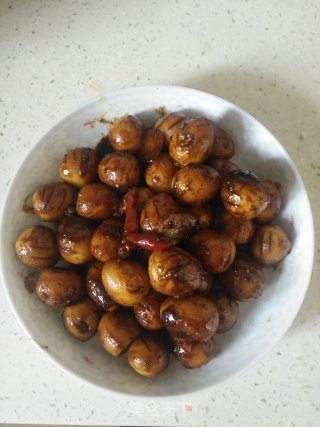 香辣鹌鹑蛋的做法步骤：8