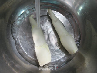 茭白炒油豆腐的做法步骤：3