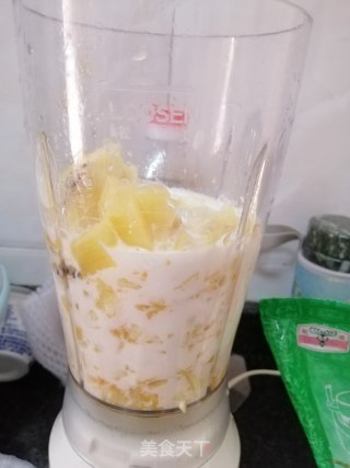 苹果系列二：苹果奇异果奶昔的做法步骤：3