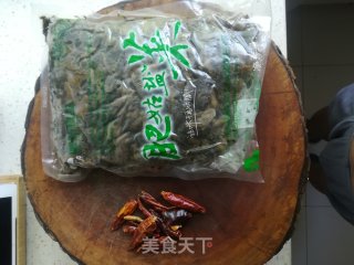 炒盐菜的做法步骤：1