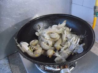 蒜香虾爬子的做法步骤：4