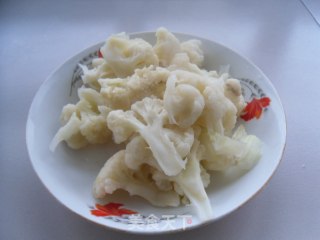 甜辣酱烧菜花的做法步骤：4