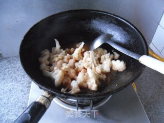 甜辣酱烧菜花的做法步骤：7