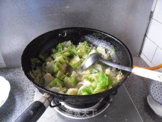 西红柿炒绿甘蓝的做法步骤：7