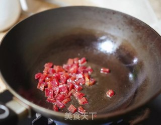 青豆炒腊肠的做法步骤：6