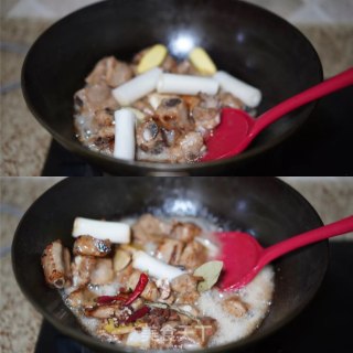 土豆烧排骨的做法步骤：3