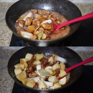 土豆烧排骨的做法步骤：4