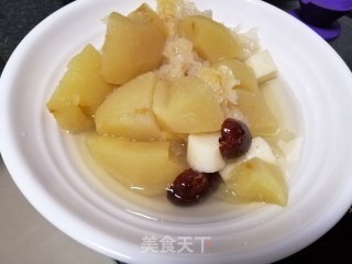 苹果系列三：苹果山药银耳甜汤的做法步骤：7