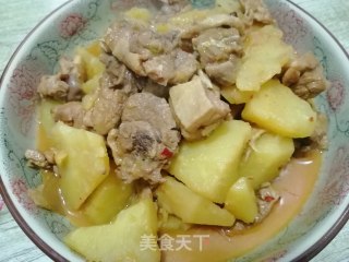 鸡鸭炖土豆的做法步骤：8