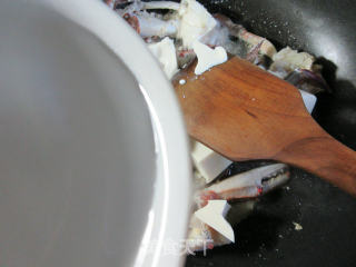 螃蟹煮豆腐的做法步骤：7