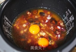 香菇腊肠饭的做法步骤：6