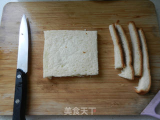 下午茶，山药吐司棒的做法步骤：7