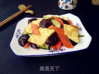 四色小炒的做法步骤：10