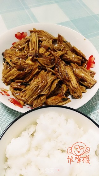 酱爆腐竹的做法步骤：13